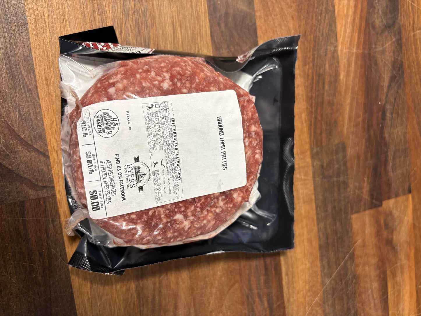 Lamb Patties